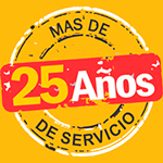 Logo 25 años Indumetan